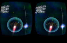  Cardboard 3D VR Space FPS game: จับภาพหน้าจอ